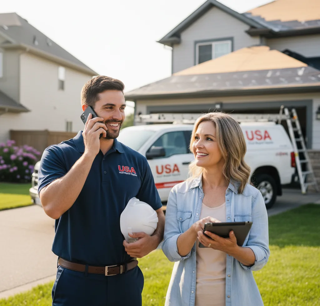 USA Roof Repair Experts customer support in Tarrytown